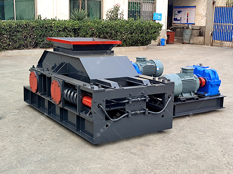 800x600型彈簧式對輥破碎機設備發貨圖片